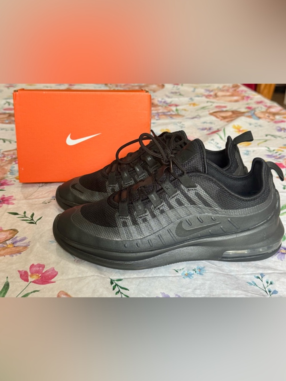 Nike boys size 6 Black Air max (triple); women’s size  7.5